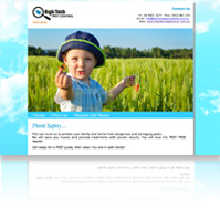 high tech pest control website
